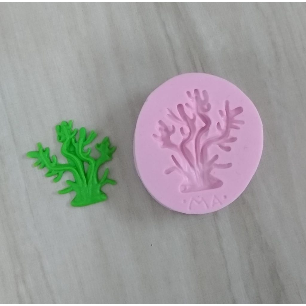 Molde de Silicone Alga Nº 1 - MA134 em Oferta na Shopee