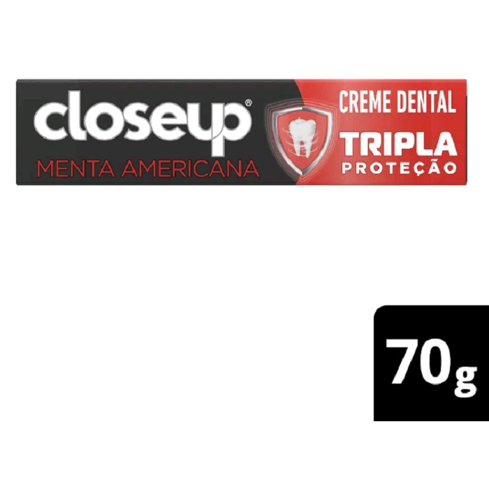 CREME DENTAL CLOSEUP TRIPLE MENTA AMERICANA 70G