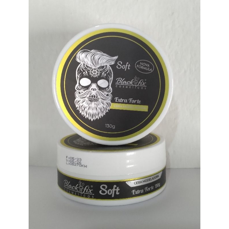Cera Modeladora Extra Forte ou Efeto Matte Black Fix 130g