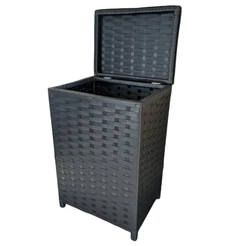 Roupeiro Cesto De Roupa Fibra Sintética 72 Litros 40x30x60