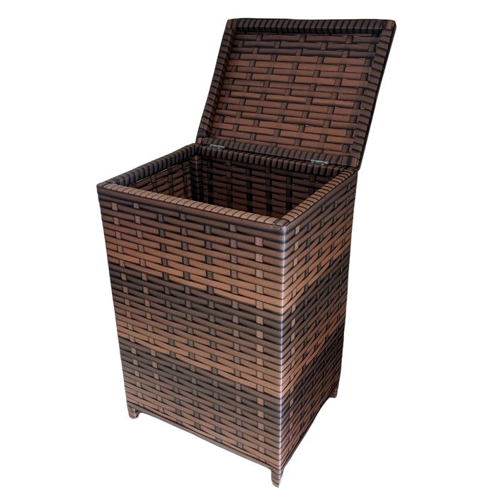 Roupeiro Cesto De Roupa Fibra Sintética 72 Litros 40x30x60 — imagem 2 de 2