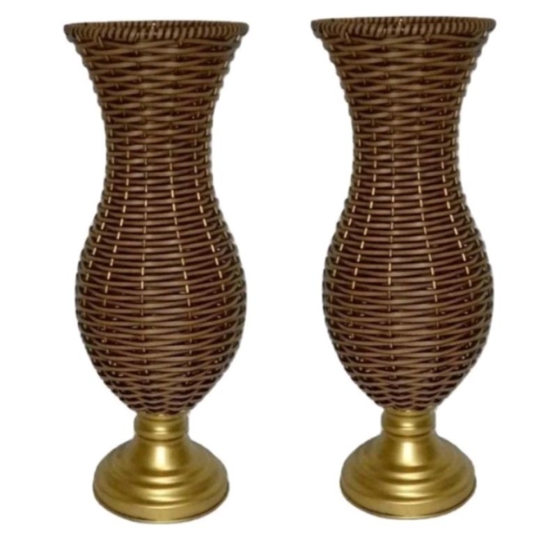 kit 2 taça com base de ferro