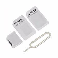 Adaptador De Chip Micro Sim E Nano Sim Chave Noosy Tope