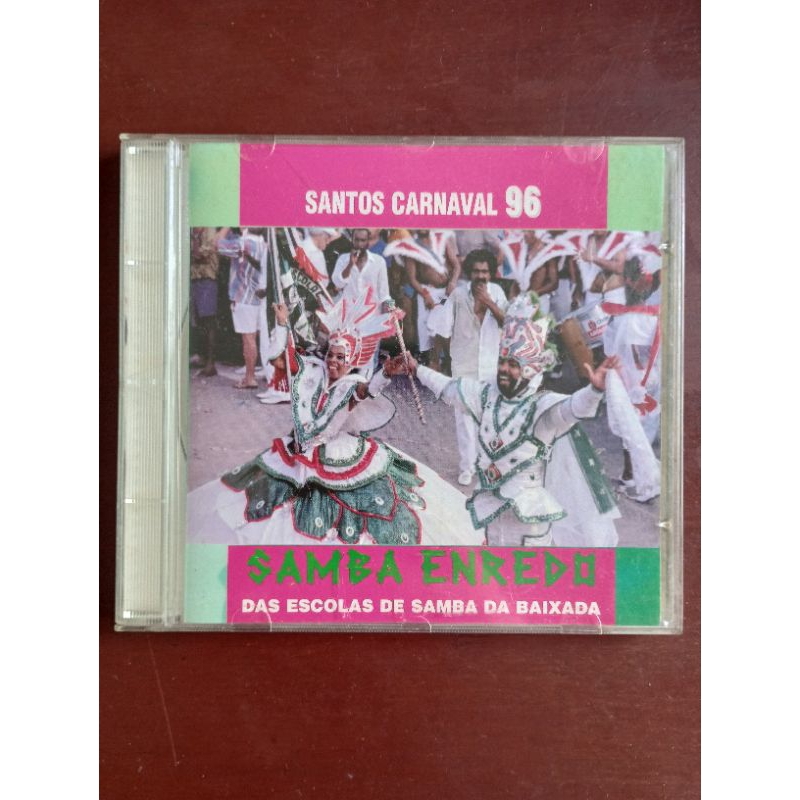 CD Santos Carnaval 96 Sambas Enredo Escolas De Samba Baixada