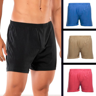 Kit 02 Samba Canção Cueca Short de Dormir Pijama cores variadas