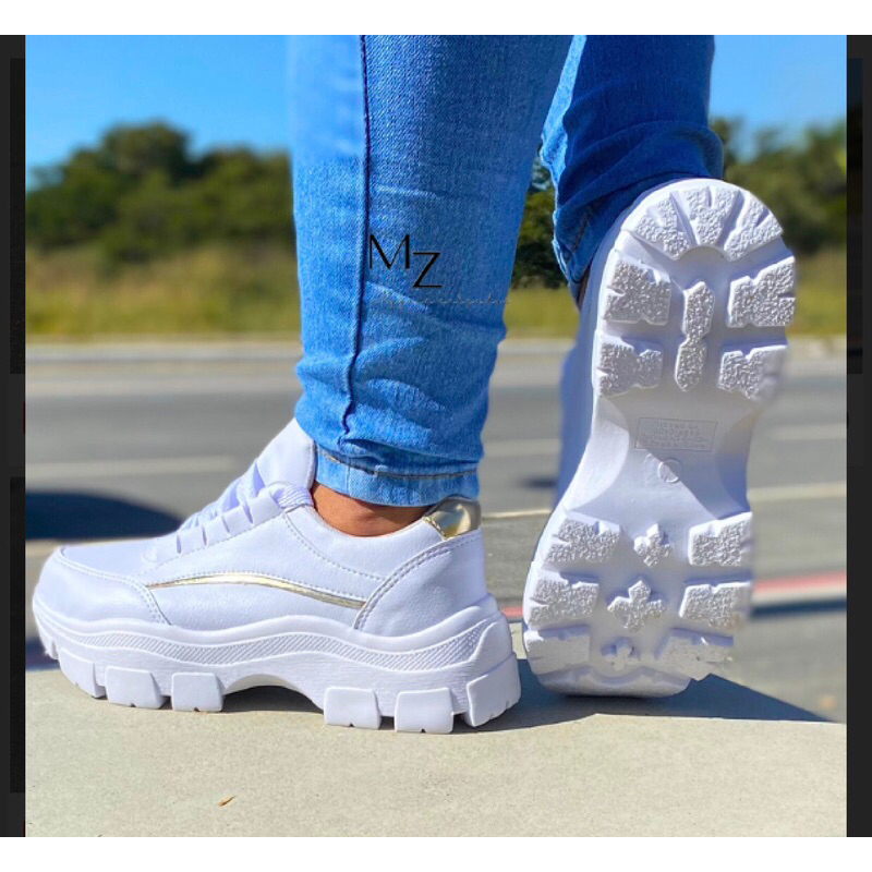 PROMOÇÃO TENIS ADULTO PLATAFORMA FEMININO SOLA TRATORADA CONFORTAVEL PROMOÇÃO 2024 CONFORTÁVEL