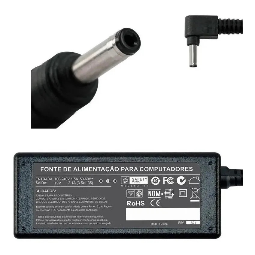 Fonte Carregador Para Sony Vaio S29A00