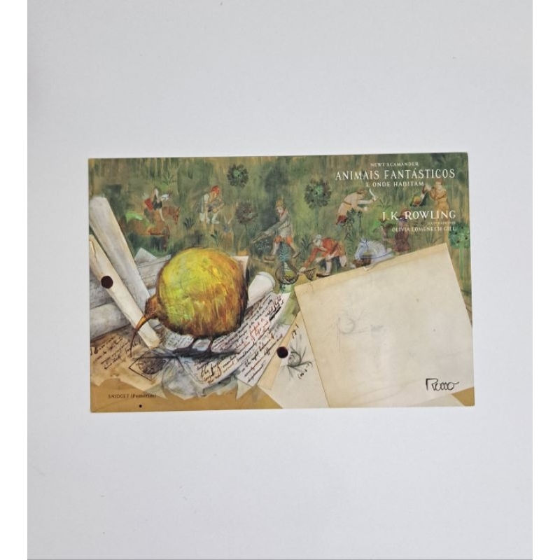 Card - Animais Fantásticos e Onde Habitam, J. K. Rowling