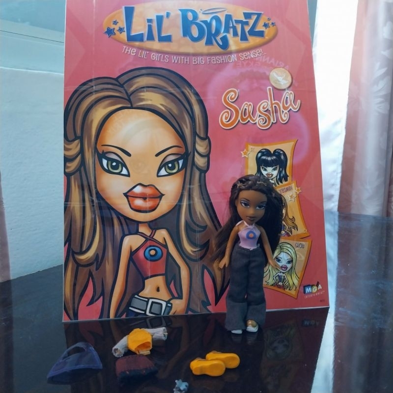 Boneca Lil' Bratz - Sasha (Mini Bratz) COMPLETA