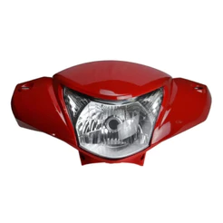 Frente do Farol Completo biz 125 KS/ES 2011 à 2014 / Biz 100 KS 12 15 / Biz 110 2016 Vermelho Maceió