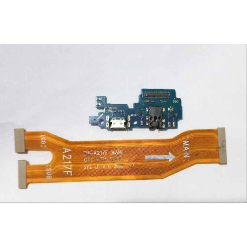 kit flex LCD + placa de carga para galaxy A21s A217 turbo em Oferta na Shopee