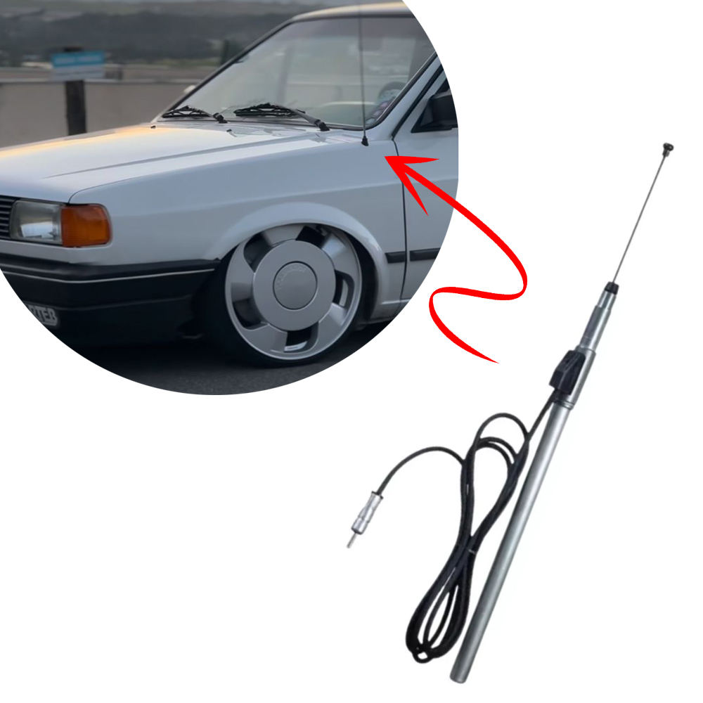 Antena Gol Quadrado Saveiro Parati Voyage em Oferta na Shopee