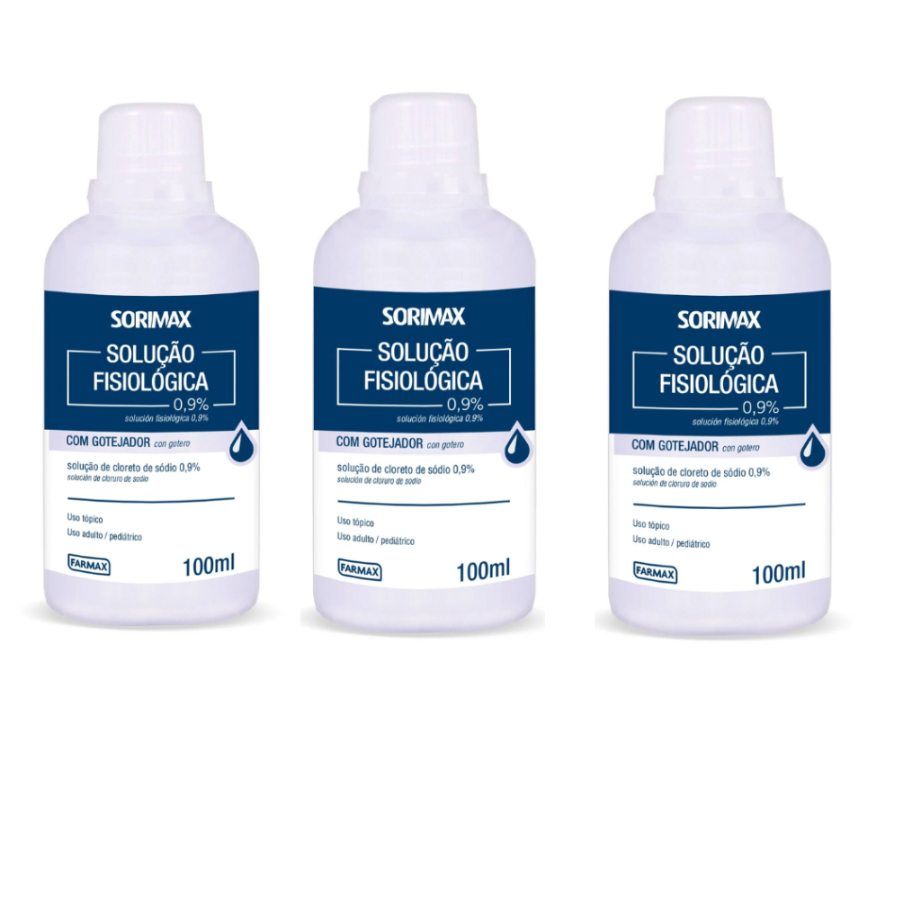 Soro Fisiológico Sorimax 100 ml