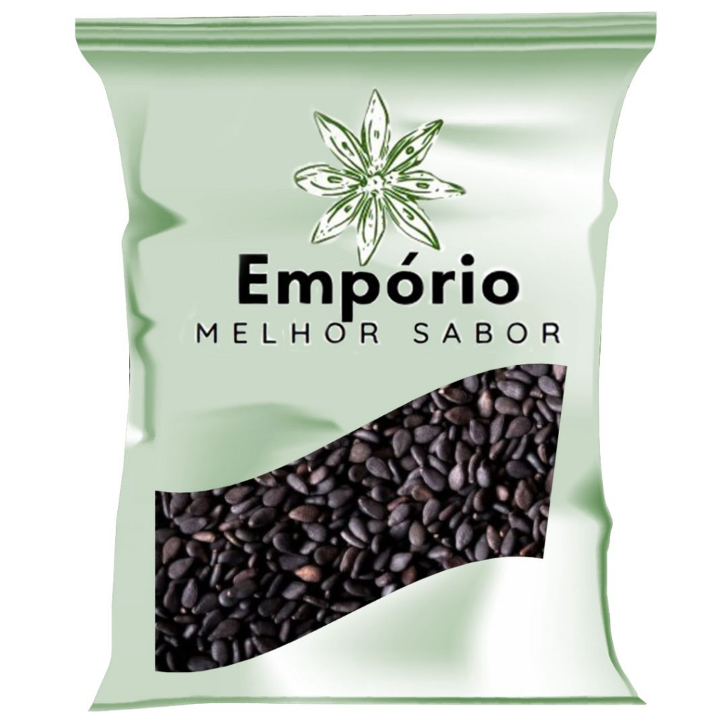 Gergelim Preto Pacote em Oferta na Shopee