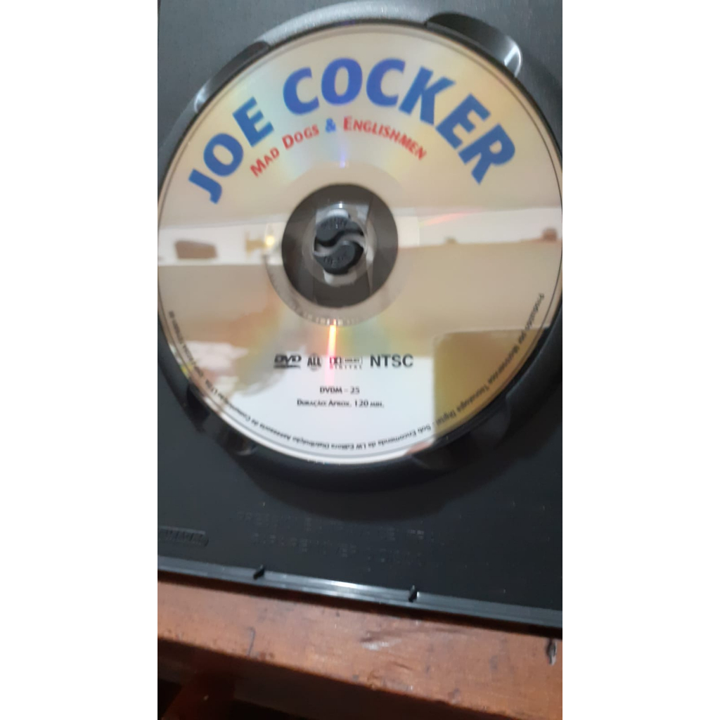 DVD- JOE COCKER- ORIGINAL- RARO