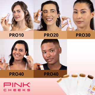 Protetor Solar Filtro Solar Facial Pro Stick com Cor Pink Cheeks 14g