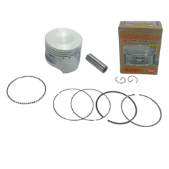 Kit Pistão Anéis (4mm) C 100 Dream 1992 1993 a 1998 C 100 Biz 1998 a 2005 Pop 100 2007 2008 a 2015