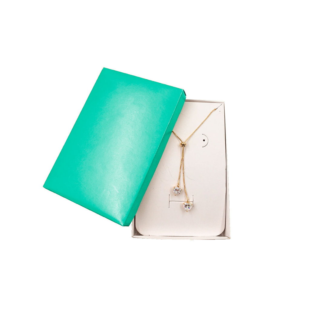 Caixinha de Papel para Conjunto Anel Brinco Colar Fundo Branco de Luxo em Oferta na Shopee