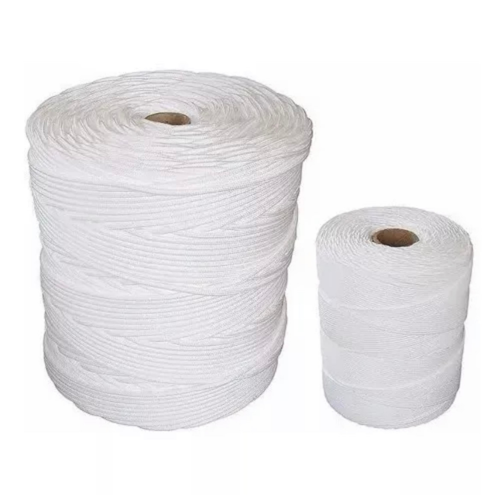 Corda Multiuso 3mm Pp Polipropileno Branca Varal 25 Metros,50 metros  ou 100 metros em Oferta na Shopee