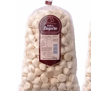 Suspiro Artesanal Tradicional 400g (250 unidades) - Dolce Suspiro