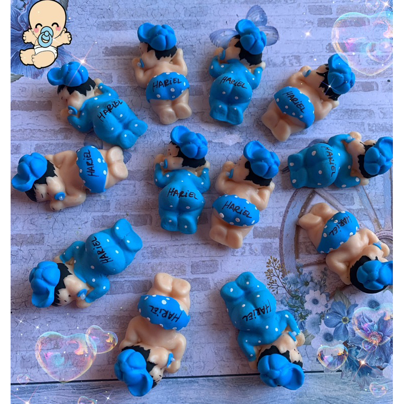 70lembrancinhas masculino ou feminino em biscuit