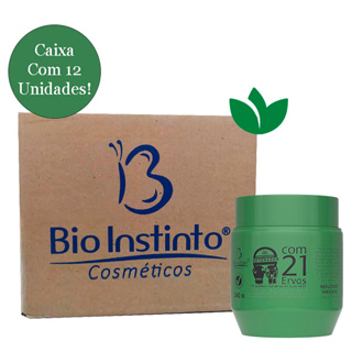 Caixa Com 12 Unidades Gel Detona Com 21 Ervas 240g Bio Instinto em Oferta na Shopee