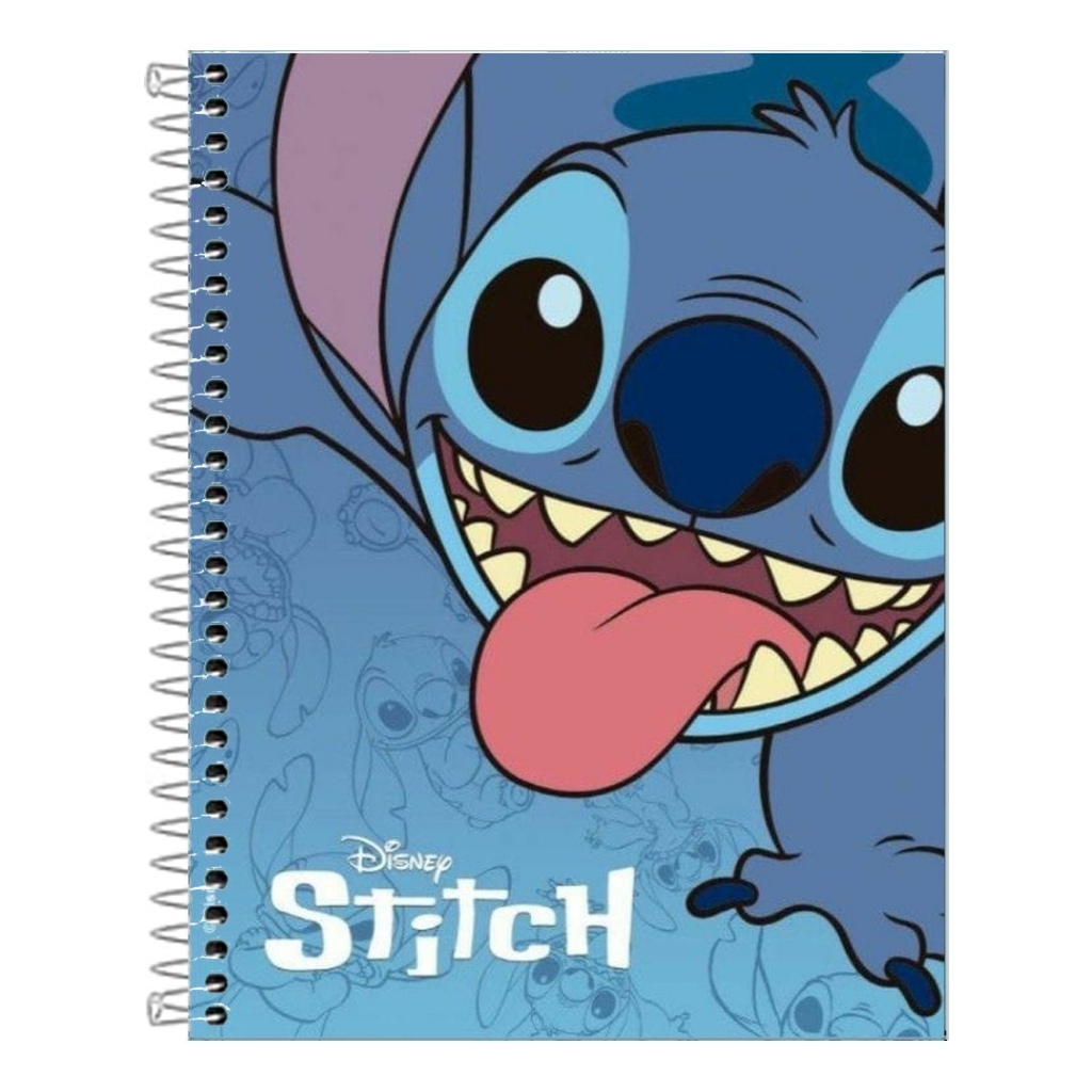 Caderno Stitch Capa dura 1, 10 ou 20 Matérias - Lançamento 2026 em Oferta na Shopee