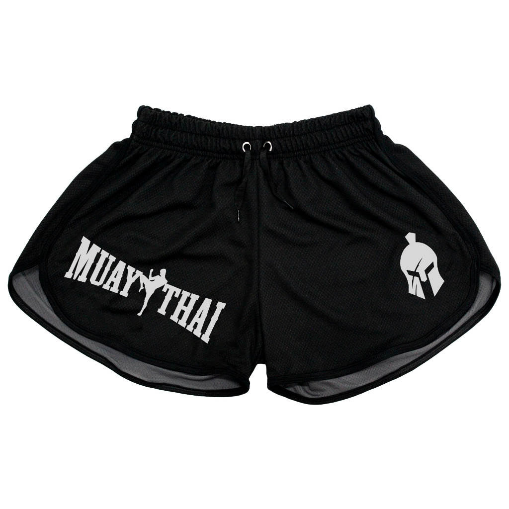 Short Muay Thai Dry Fit Ranger Treinos Academia Unissex