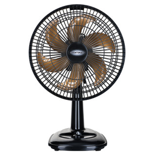 Ventilador Oscilante de Mesa 30cm Preto/Bronze 55w