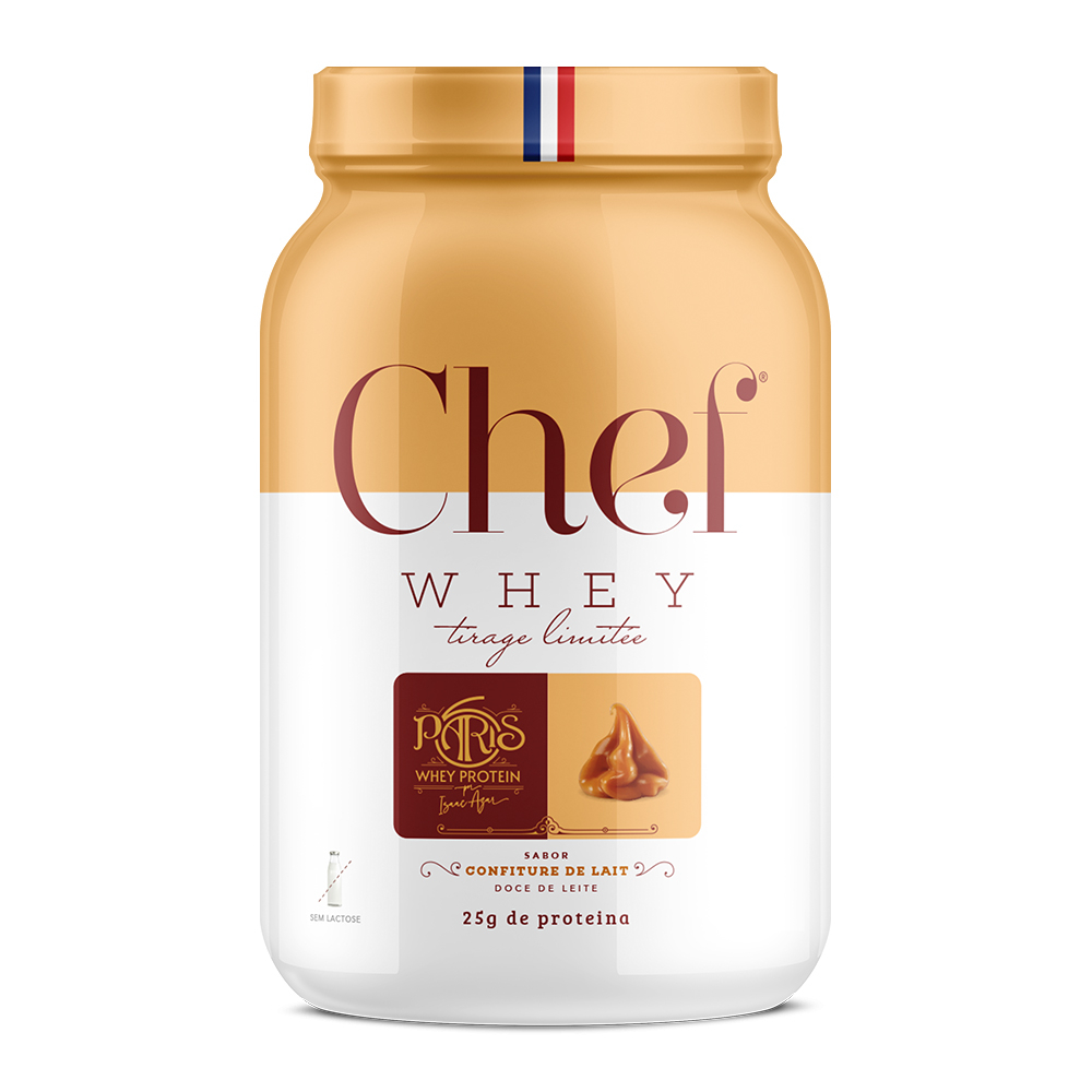 Chef Whey Protein Gourmet Zero Lactose 907g - Chef Whey