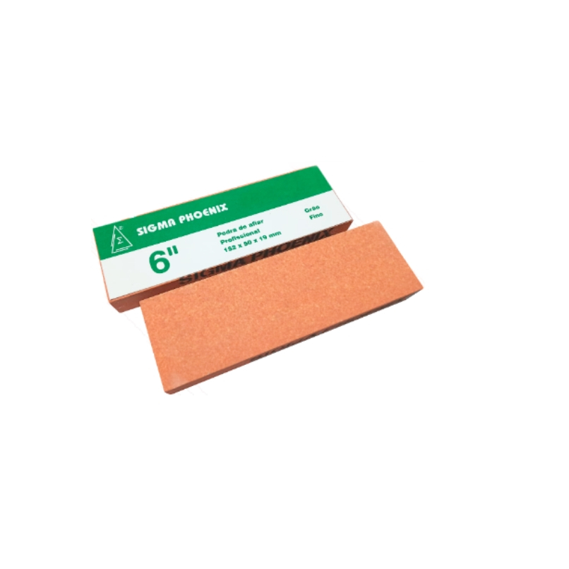 Pedra Afiar Faca Sigma Phoenix Laranja 6 Polegadas Profissional em Oferta na Shopee