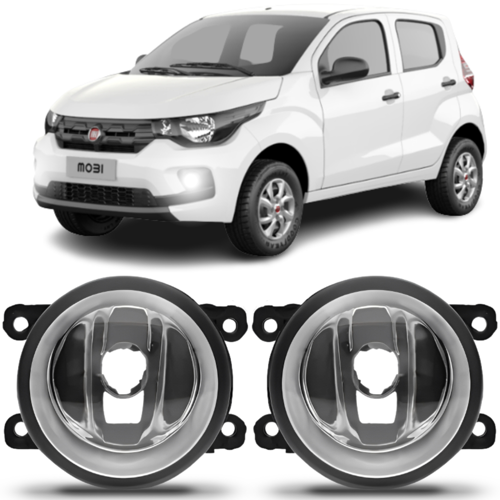 Par Farol Milha Mobi 2016 2017 2018 2019 em Oferta na Shopee