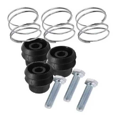 Kit Bucha Botao Buzina Parafuso Mola Fusca Itamar 93/96
