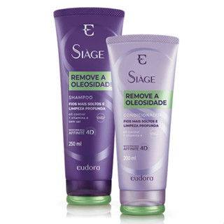 Siàge Remove a Oleosidade Eudora Shampoo + Condicionador (2 ITENS)