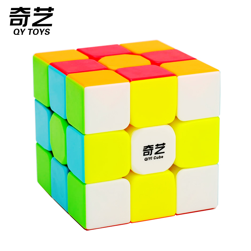 cubo mágico  3x3  qiyi colorido profissional em Oferta na Shopee
