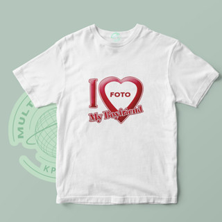 Camiseta I Love My Boyfriend/Girlfriend KPOP