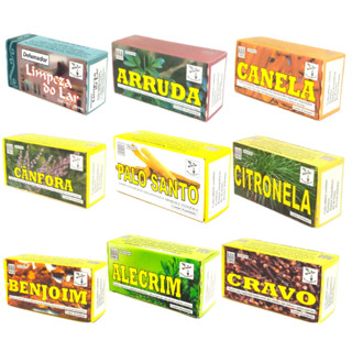 Defumador Natureza Espiritual Vários Aromas Tablete/Pirâmide cx 20 unidades