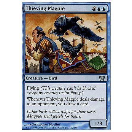 Gralha Larápia (Ave) - - Magic The Gathering