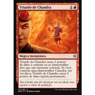 Triunfo de Chandra - Magic The Gathering