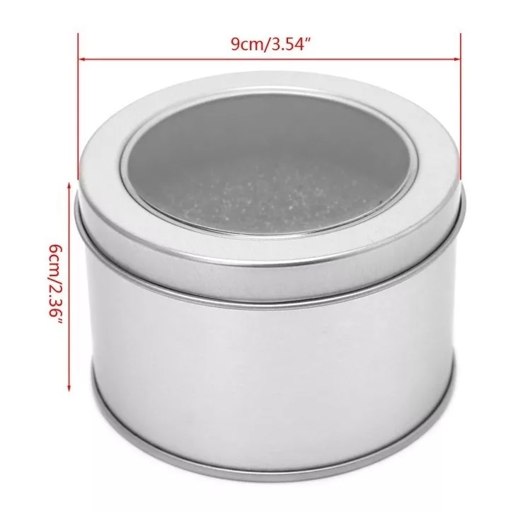 Caixinha Estojo Caixa Embalagem Relógio em Lata em Oferta na Shopee