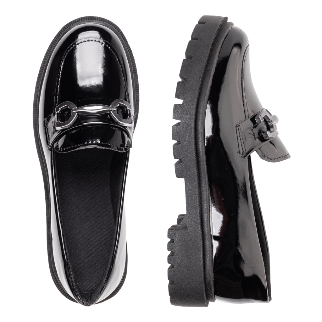 Detalhes do Mocassim Tratorado Feminino Confortável Macio Leve Sola Média