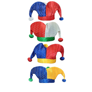 Chapéu Bobo Da Corte Três Pontas C/ Lantejoula em Oferta na Shopee