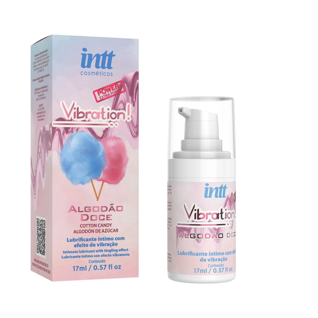 Vibration Gel Excitante Intt 17ml Escolha Seu Sabor