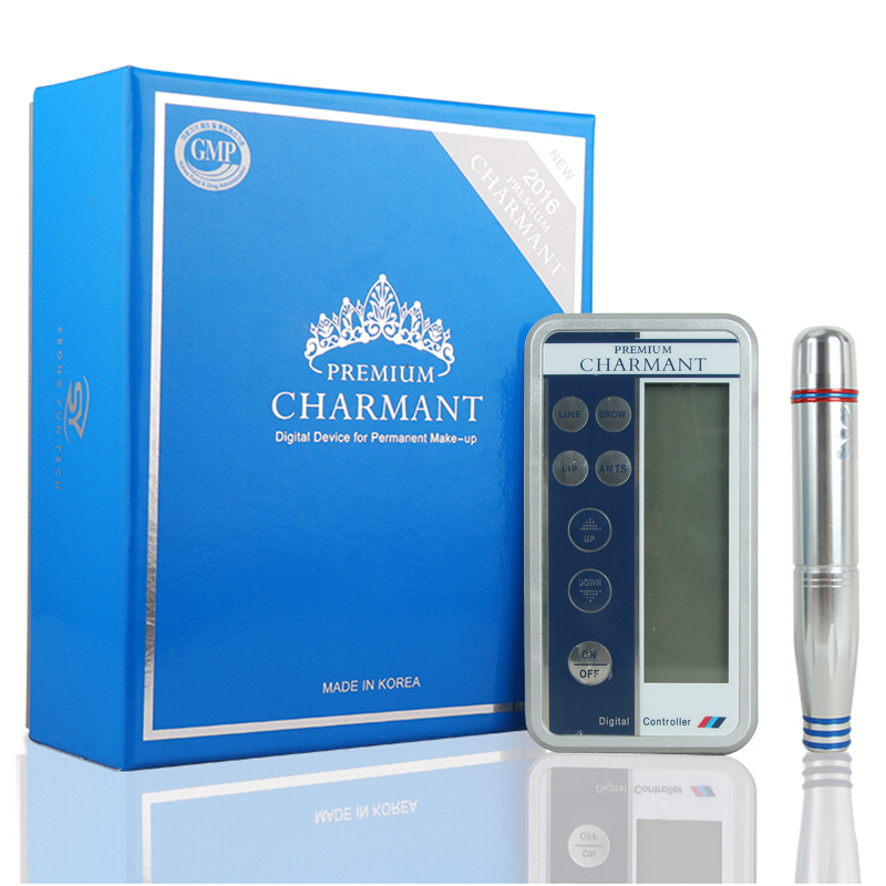 Dermógrafo Charmant Premium Digital Para Micropigmentação 15 Velocidades Profissional Bivolt em Oferta na Shopee