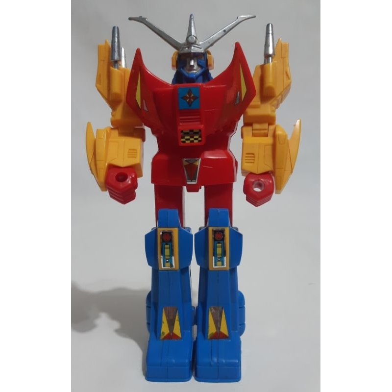 Brinquedo Boneco Antigo Robô Plastico Anos 80 Coleçao