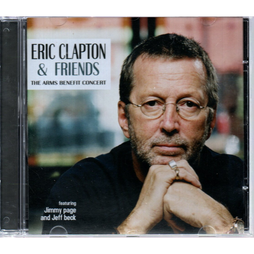 CD ERIC CLAPTON & FRIENDS JIMMY PAGE JEFF BECK - THE ARMS BENEFIT CONCERT ( NACIONAL )