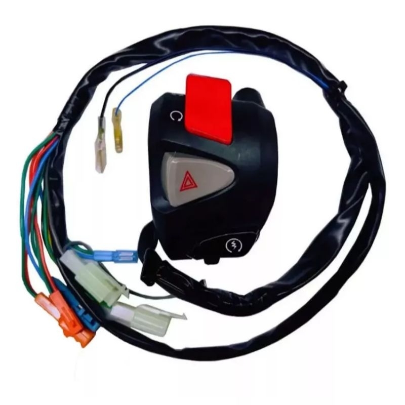 Punho Partida Modelo Cb 500 X Com Encaixe da Titan 160 Fan 160 Titan 150 Fan 150 Pisca Alerta