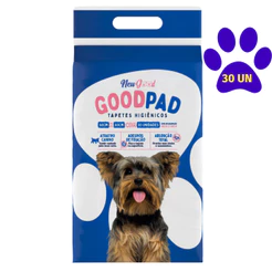 Tapete Higienico Good Pad P/ Cães E Gatos 60x60 cm Com 30 Un
