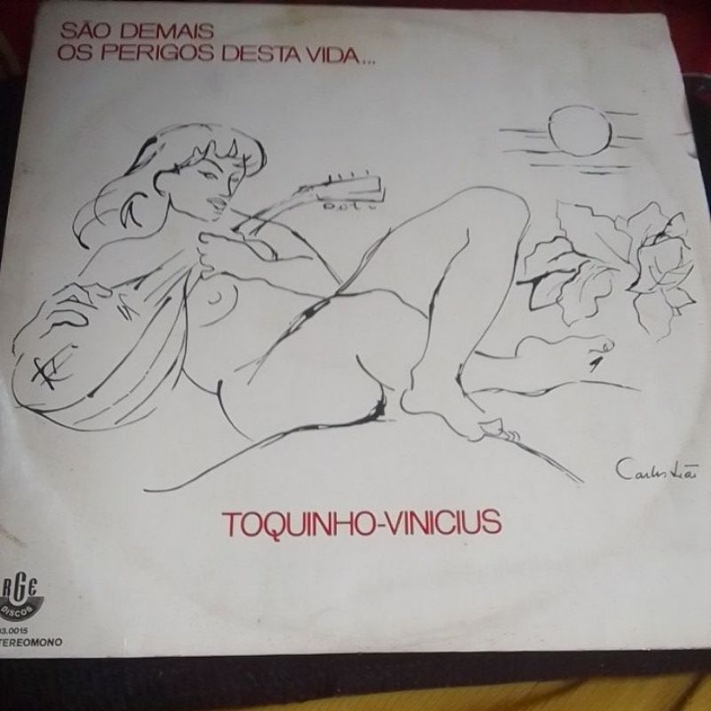 lp vinil - toquinho e vinicius são demais os perigos desta vida