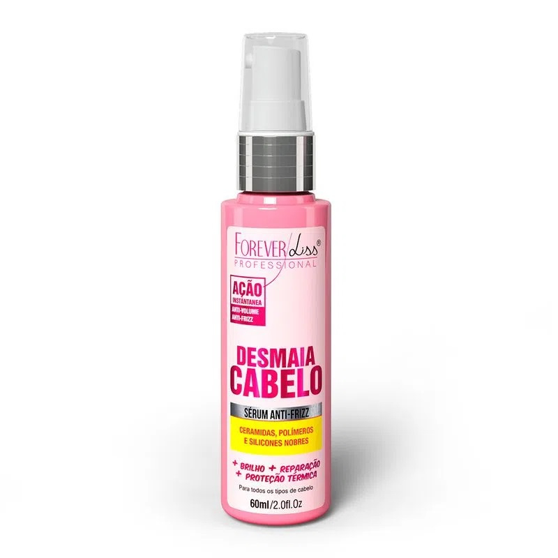 Sérum Desmaia Cabelo Forever Liss 60ml em Oferta na Shopee